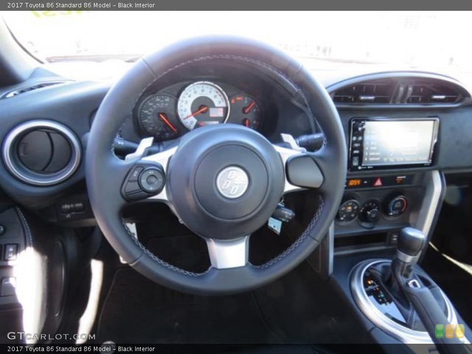 Black Interior Steering Wheel for the 2017 Toyota 86  #119154542