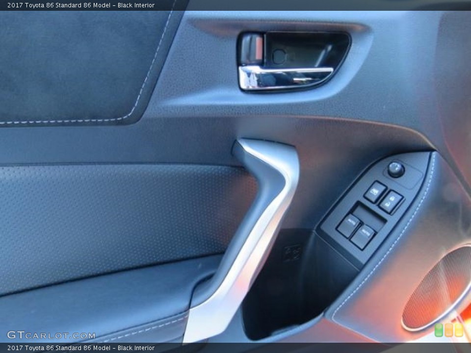 Black Interior Controls for the 2017 Toyota 86  #119154599