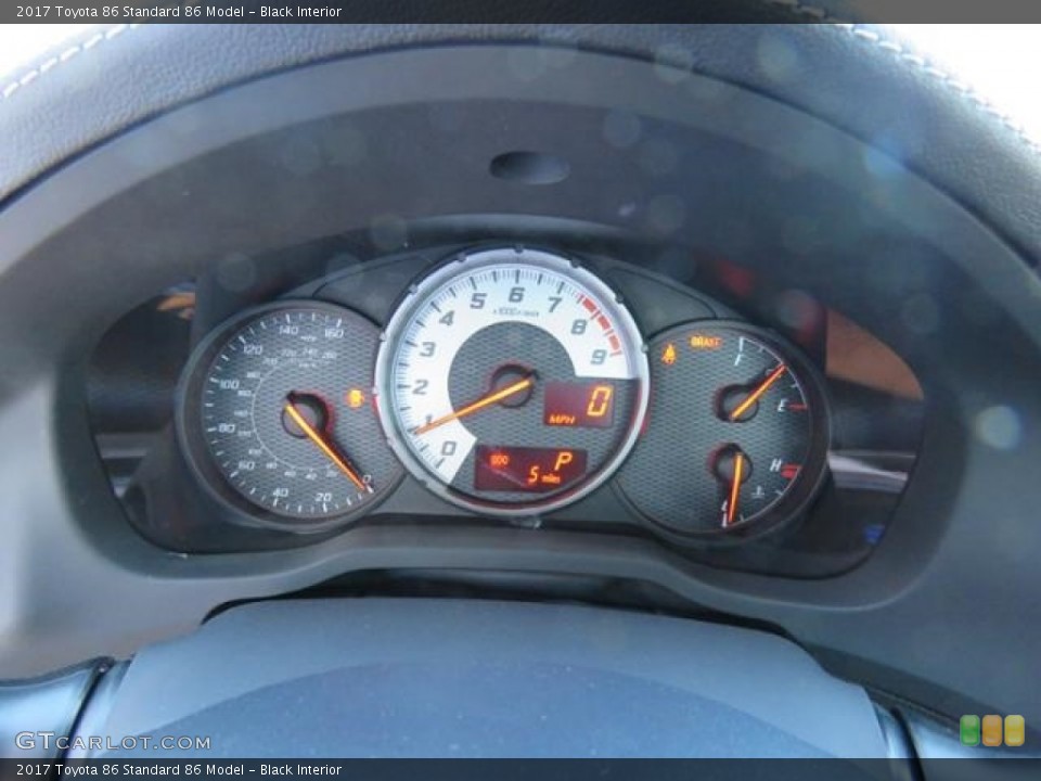 Black Interior Gauges for the 2017 Toyota 86  #119154638