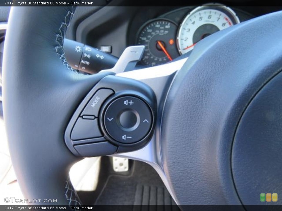 Black Interior Controls for the 2017 Toyota 86  #119154662