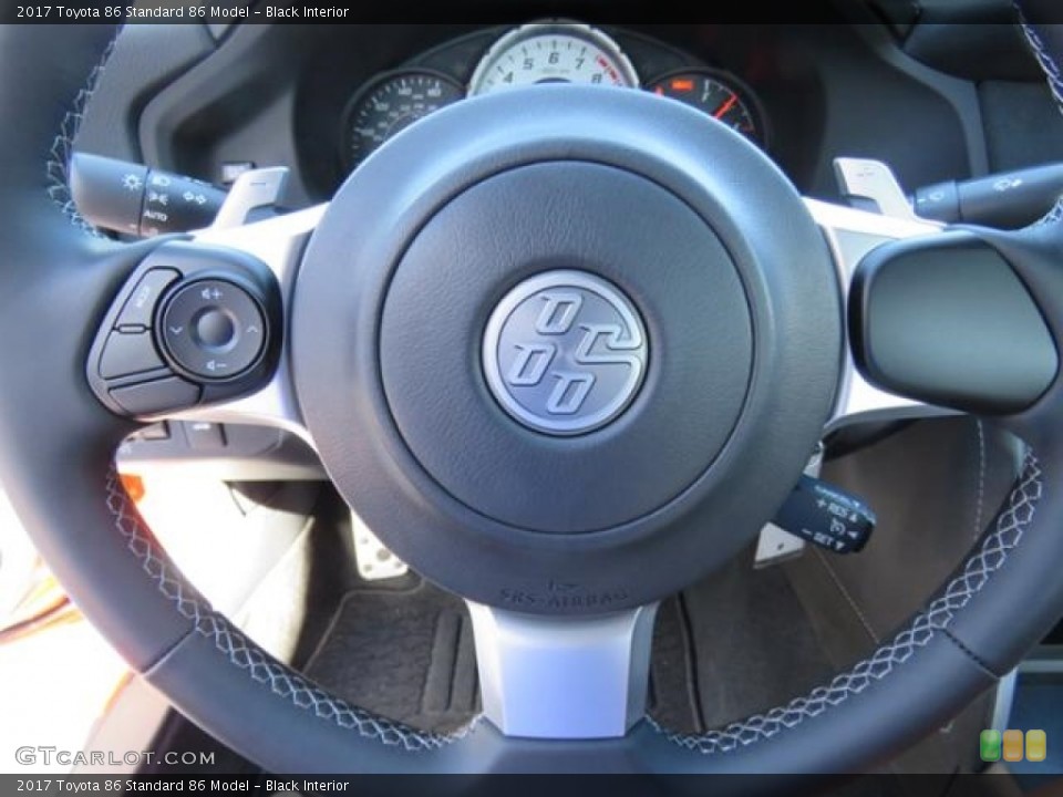 Black Interior Steering Wheel for the 2017 Toyota 86  #119154677