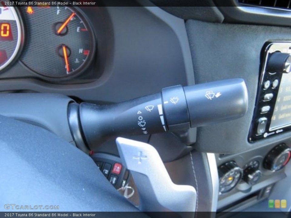 Black Interior Controls for the 2017 Toyota 86  #119154716