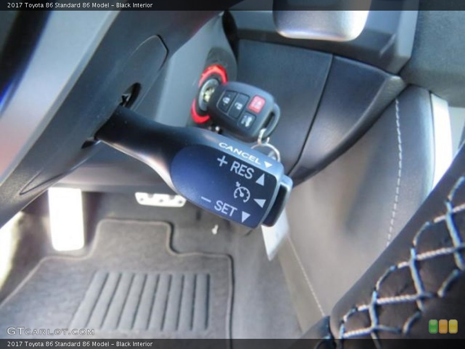 Black Interior Controls for the 2017 Toyota 86  #119154740