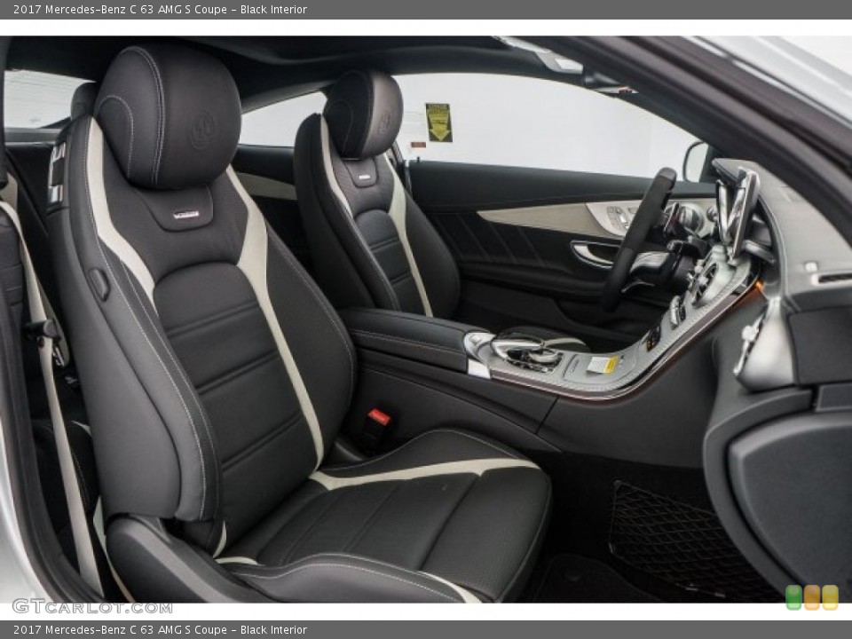 Black Interior Photo for the 2017 Mercedes-Benz C 63 AMG S Coupe #119176268