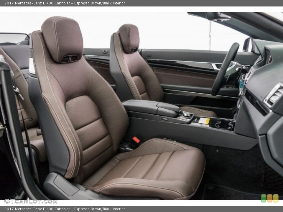 Espresso Brown/Black Interior Photo for the 2017 Mercedes-Benz E 400 Cabriolet #119176511