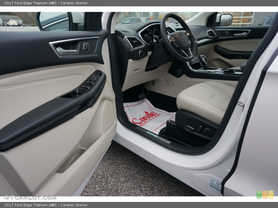 Ceramic Interior Photo for the 2017 Ford Edge Titanium AWD #119176610