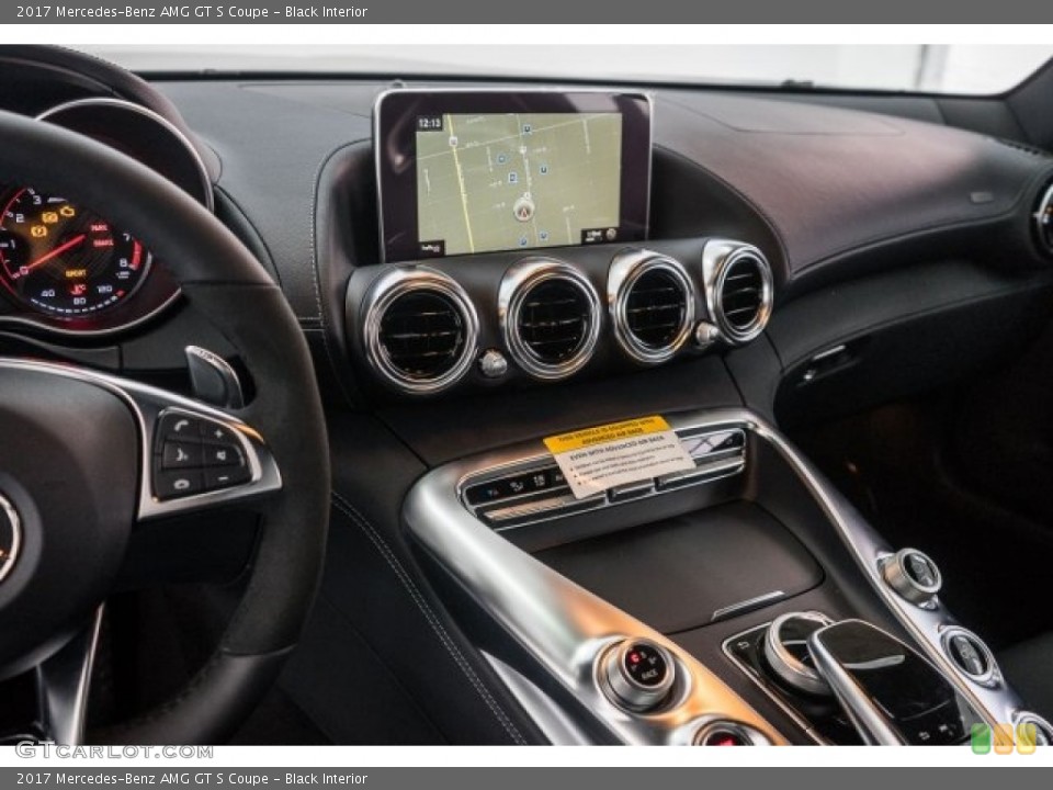 Black Interior Controls for the 2017 Mercedes-Benz AMG GT S Coupe #119178140