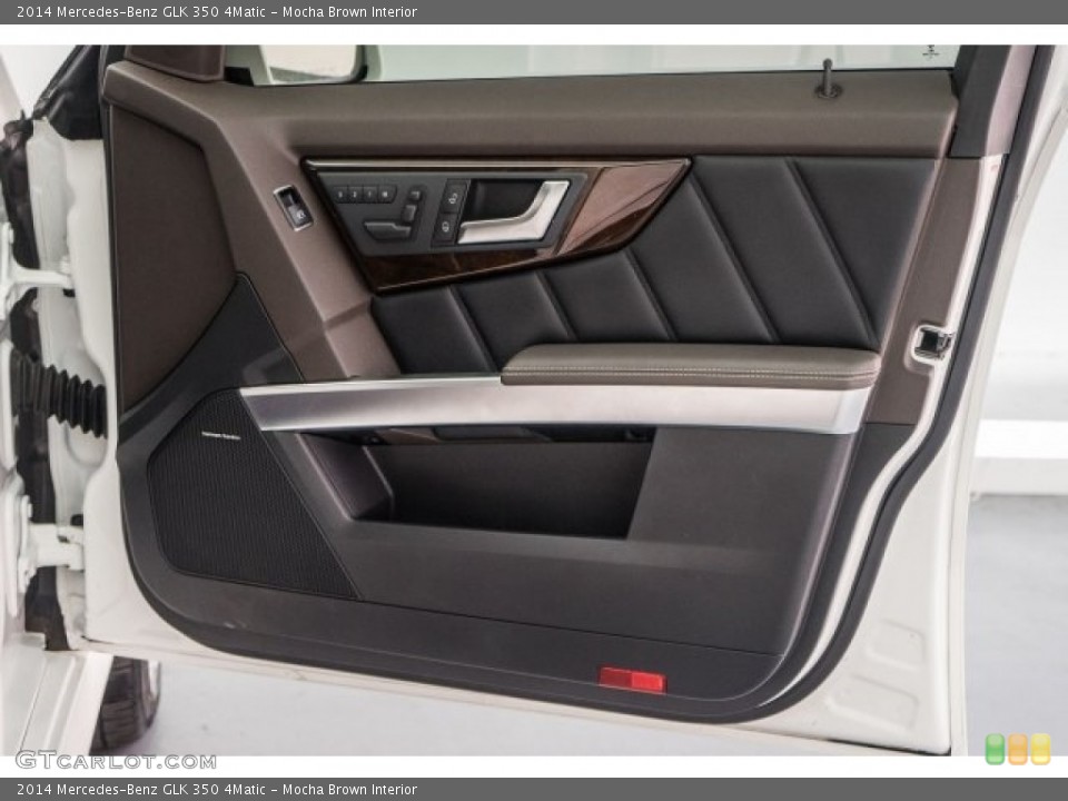 Mocha Brown Interior Door Panel for the 2014 Mercedes-Benz GLK 350 4Matic #119196499