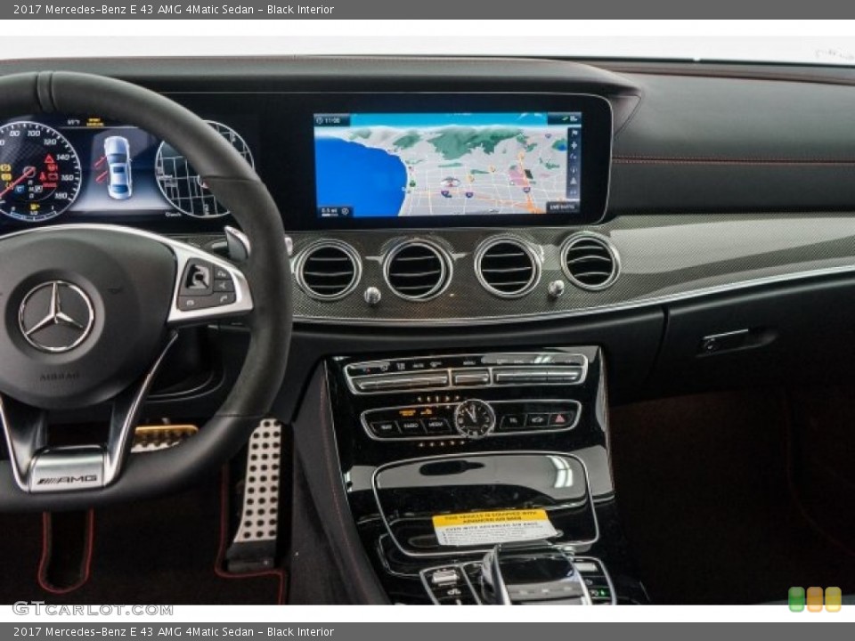 Black Interior Controls for the 2017 Mercedes-Benz E 43 AMG 4Matic Sedan #119197513
