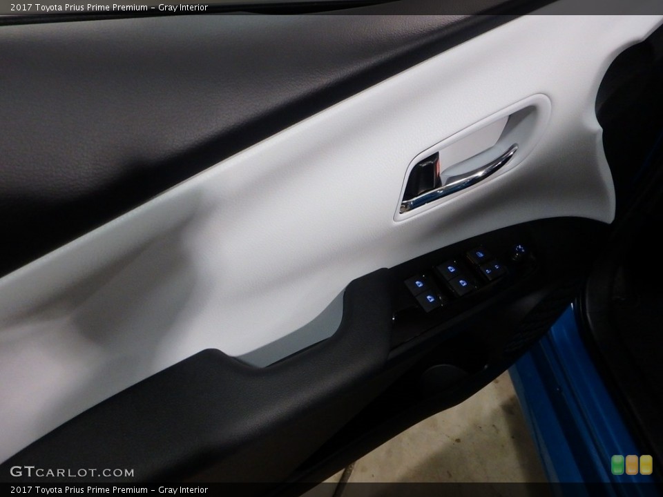 Gray Interior Door Panel for the 2017 Toyota Prius Prime Premium #119205616
