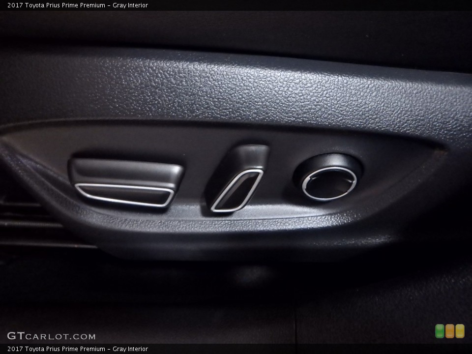 Gray Interior Controls for the 2017 Toyota Prius Prime Premium #119205637