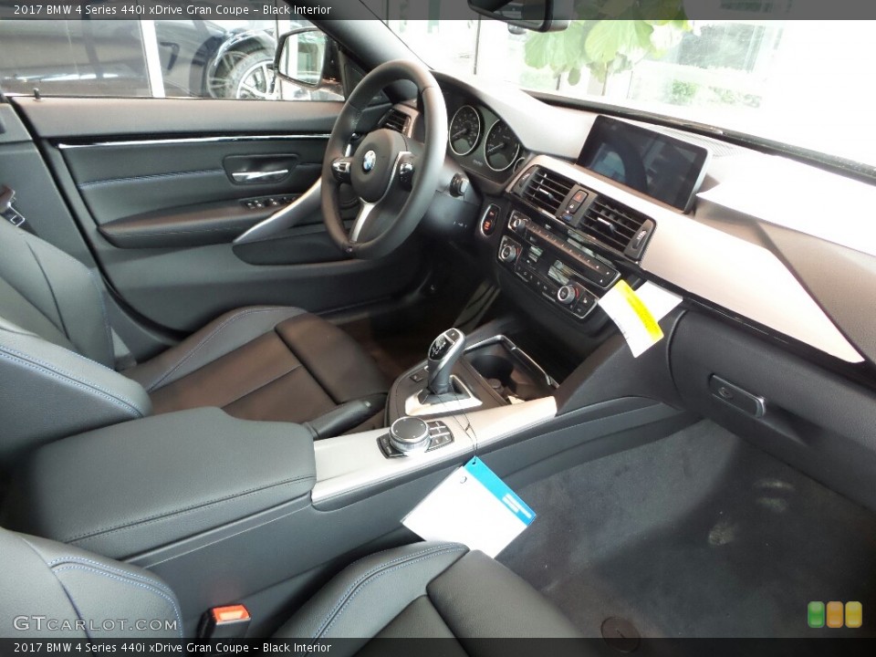 Black Interior Dashboard for the 2017 BMW 4 Series 440i xDrive Gran Coupe #119211946