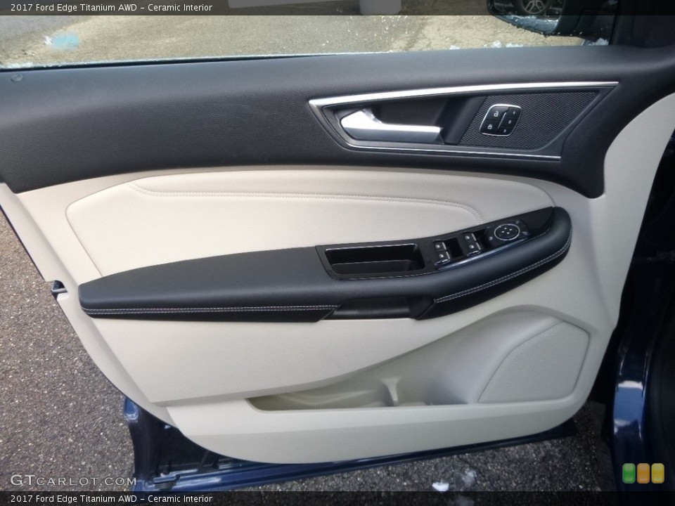 Ceramic Interior Door Panel for the 2017 Ford Edge Titanium AWD #119214259