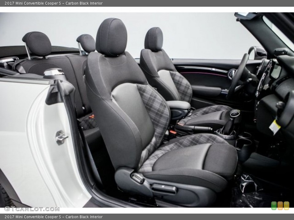 Carbon Black Interior Photo for the 2017 Mini Convertible Cooper S #119216437