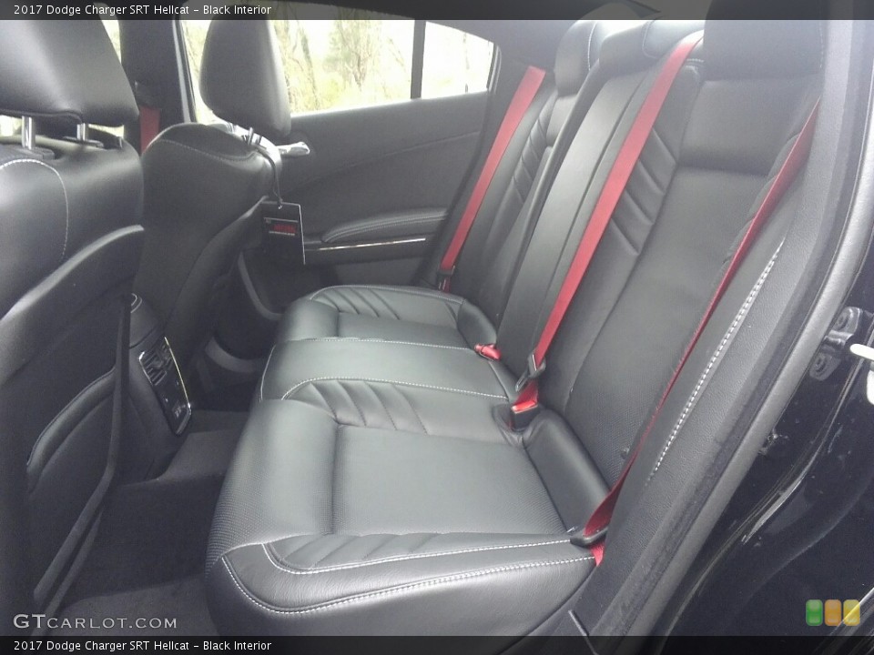 Black Interior Rear Seat for the 2017 Dodge Charger SRT Hellcat #119220631