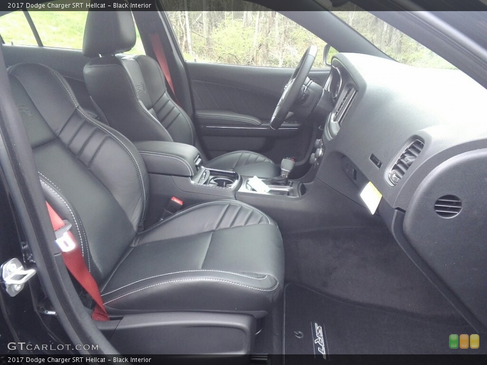 Black Interior Front Seat for the 2017 Dodge Charger SRT Hellcat #119220649