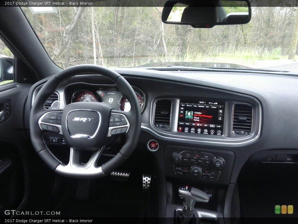 Black Interior Dashboard for the 2017 Dodge Charger SRT Hellcat #119220733