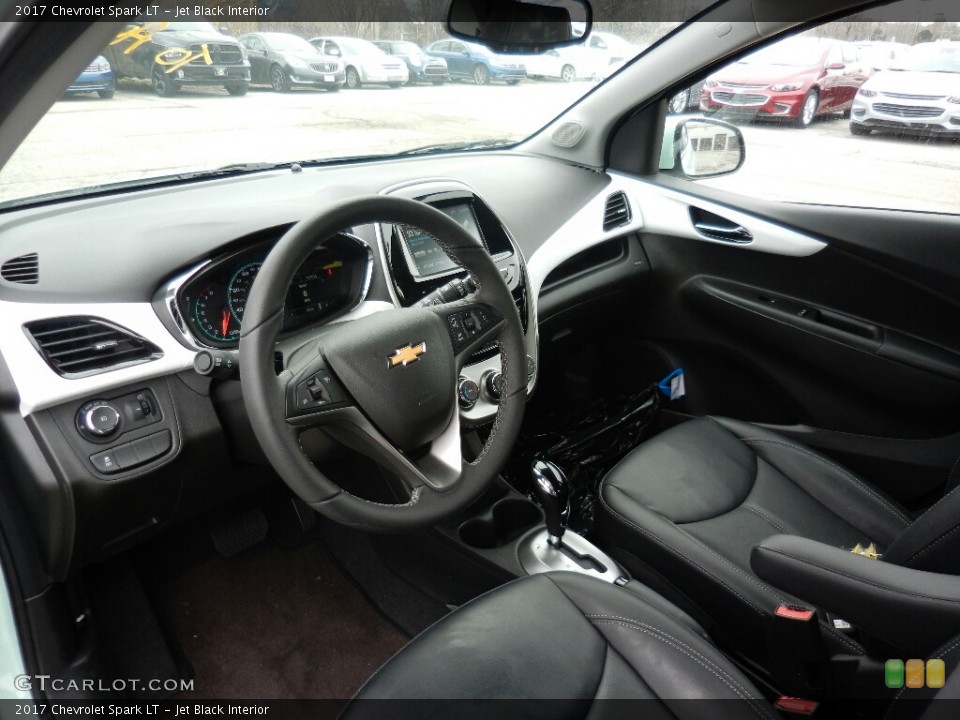 Jet Black Interior Photo for the 2017 Chevrolet Spark LT #119230562