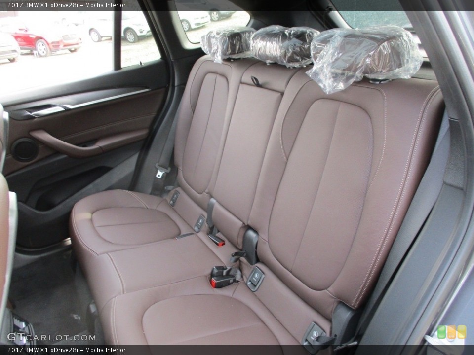 Mocha Interior Rear Seat for the 2017 BMW X1 xDrive28i #119233634