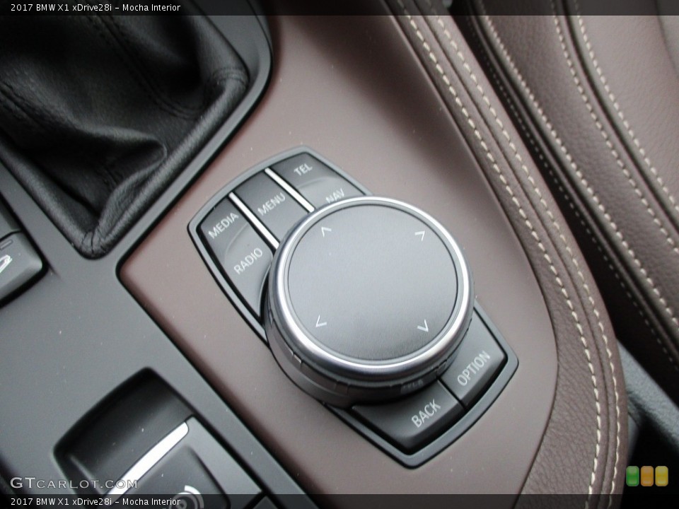 Mocha Interior Controls for the 2017 BMW X1 xDrive28i #119233745