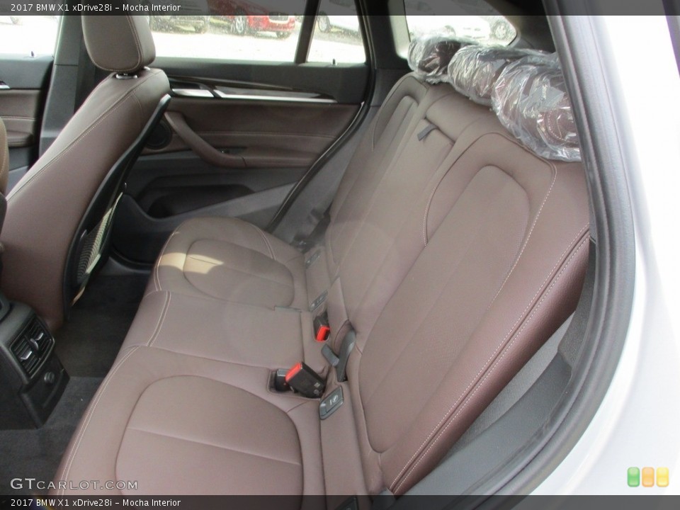Mocha Interior Rear Seat for the 2017 BMW X1 xDrive28i #119234087