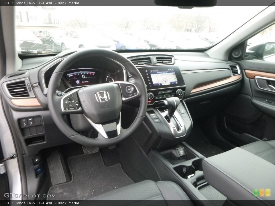 Black Interior Photo for the 2017 Honda CR-V EX-L AWD #119245116