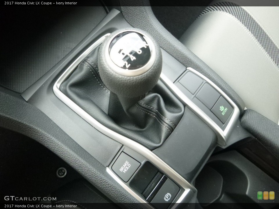 Ivory Interior Transmission for the 2017 Honda Civic LX Coupe #119246094