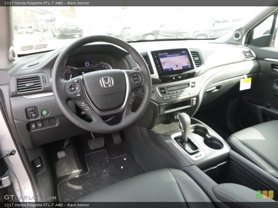 Black Interior Photo for the 2017 Honda Ridgeline RTL-T AWD #119247615