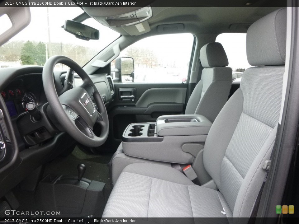 Jet Black/Dark Ash 2017 GMC Sierra 2500HD Interiors