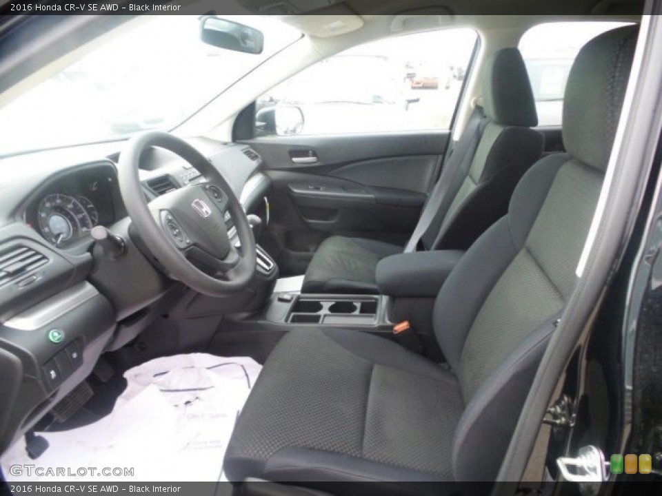 Black Interior Photo for the 2016 Honda CR-V SE AWD #119256417