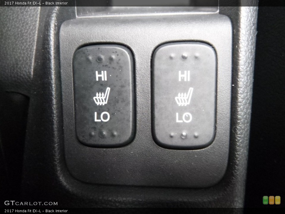 Black Interior Controls for the 2017 Honda Fit EX-L #119258961