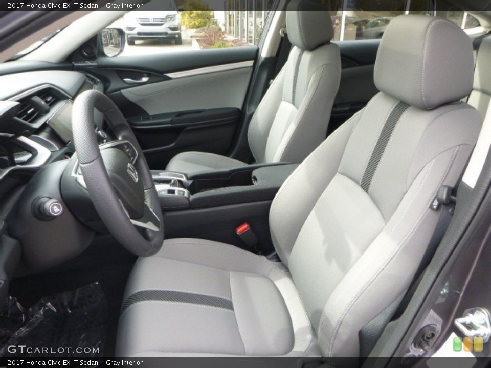 Gray Interior Photo for the 2017 Honda Civic EX-T Sedan #119261439