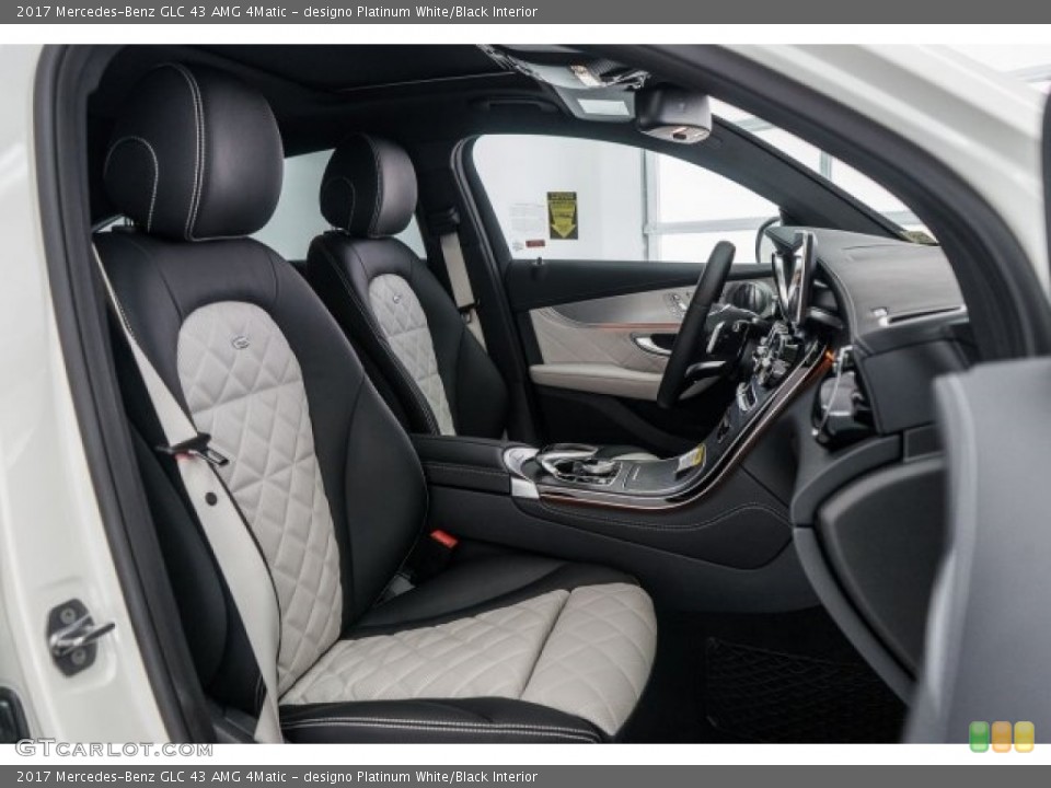 designo Platinum White/Black Interior Photo for the 2017 Mercedes-Benz GLC 43 AMG 4Matic #119270752
