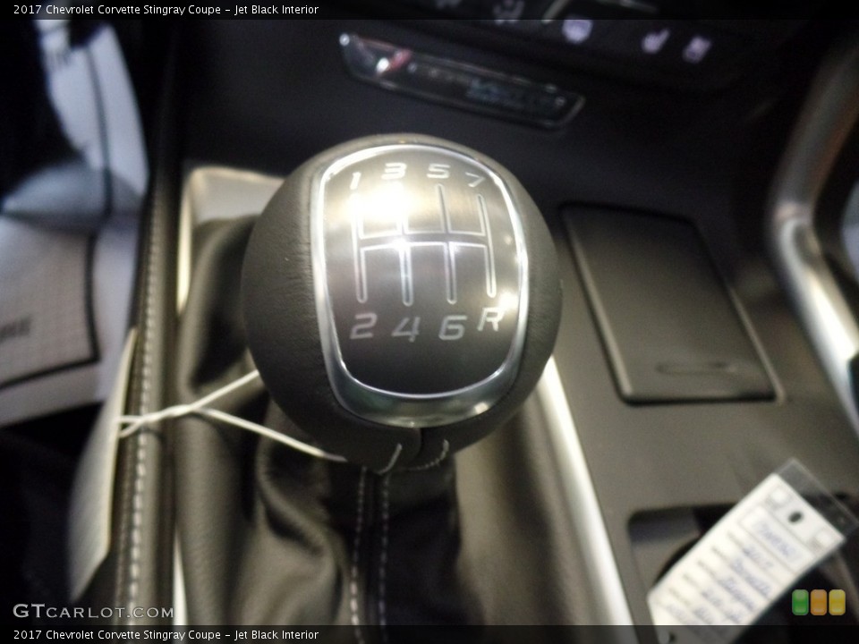 Jet Black Interior Transmission for the 2017 Chevrolet Corvette Stingray Coupe #119275087