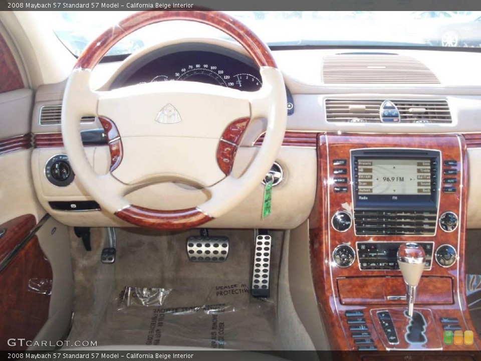 California Beige Interior Steering Wheel for the 2008 Maybach 57  #11928648