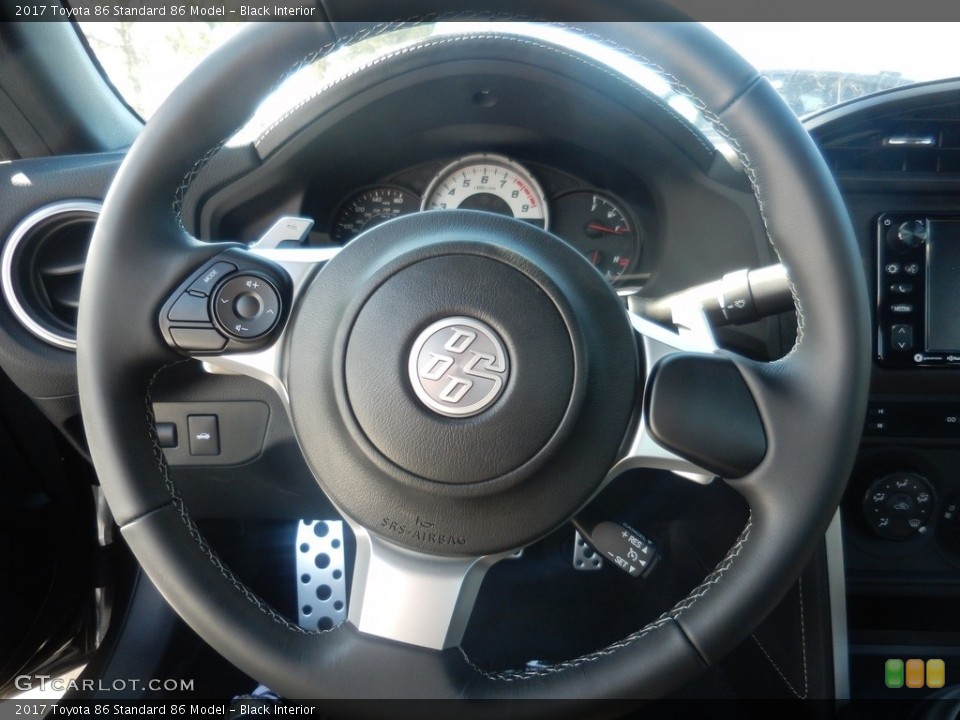 Black Interior Steering Wheel for the 2017 Toyota 86  #119288108