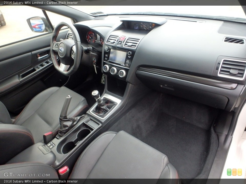 Carbon Black Interior Photo for the 2016 Subaru WRX Limited #119305085
