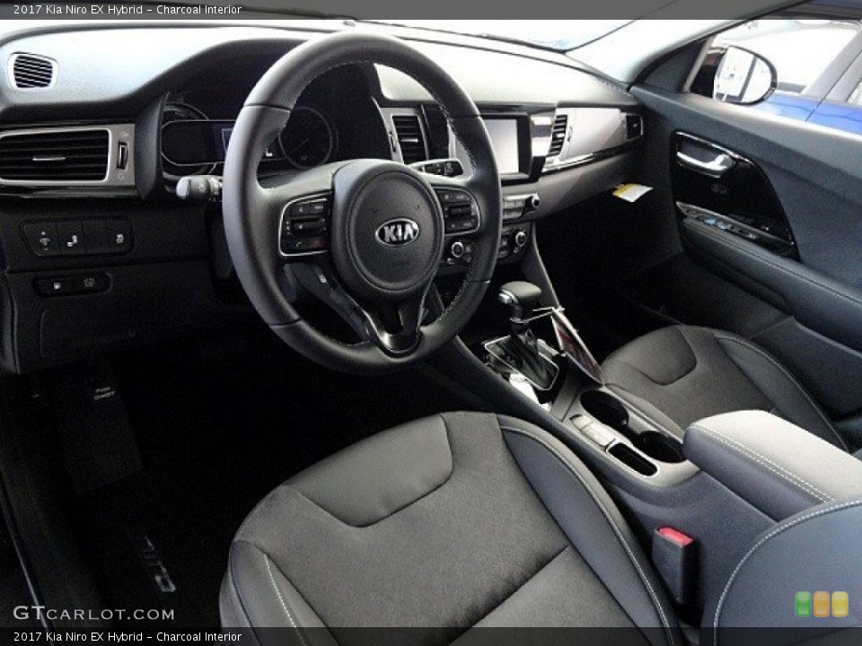 Charcoal Interior Photo for the 2017 Kia Niro EX Hybrid #119312957