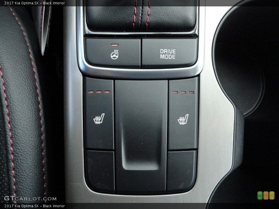 Black Interior Controls for the 2017 Kia Optima SX #119313524