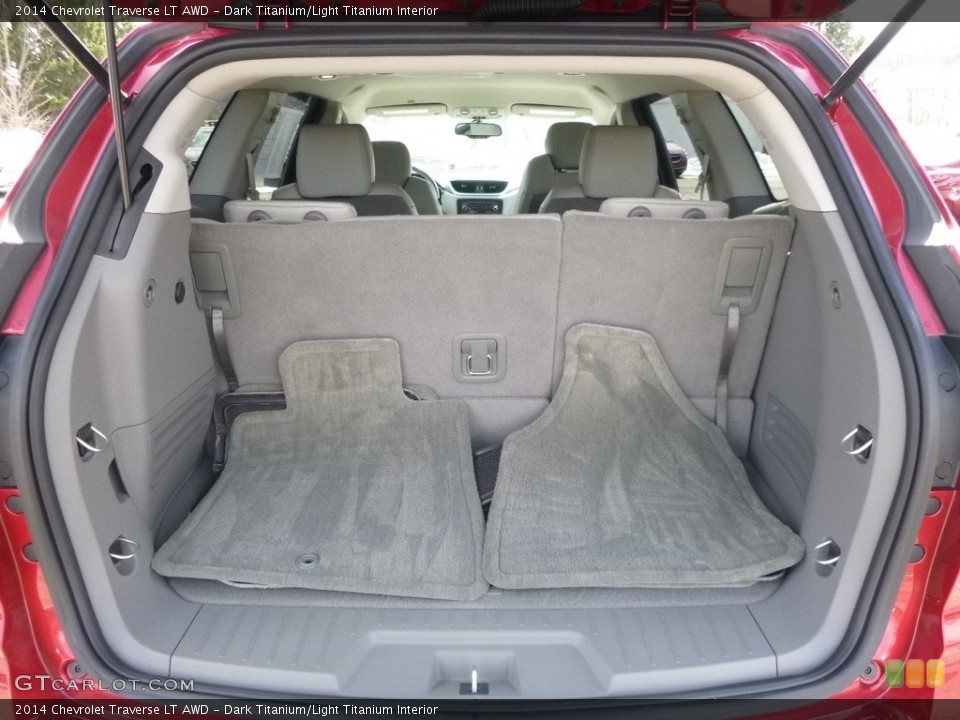 Dark Titanium/Light Titanium Interior Trunk for the 2014 Chevrolet Traverse LT AWD #119314301