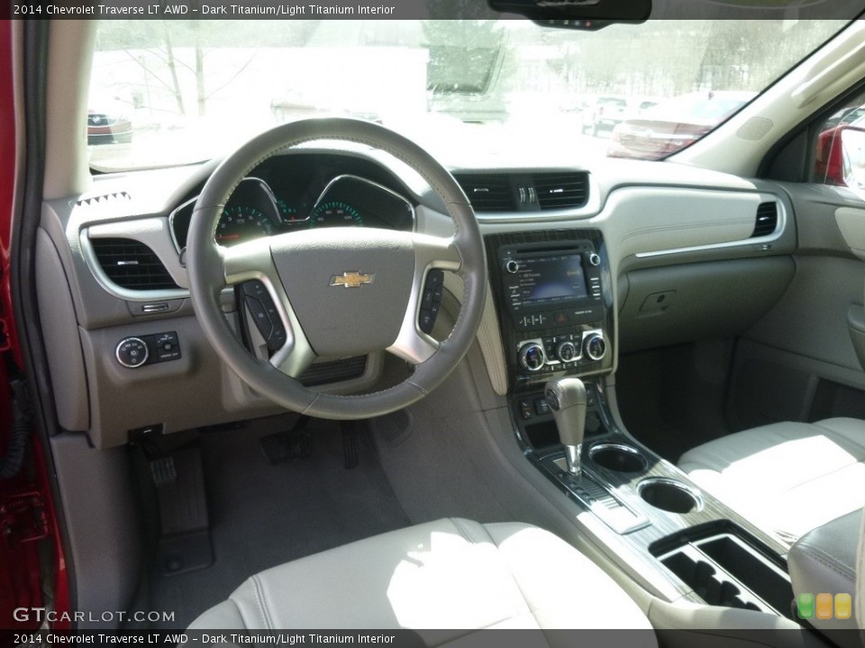 Dark Titanium/Light Titanium Interior Photo for the 2014 Chevrolet Traverse LT AWD #119314424