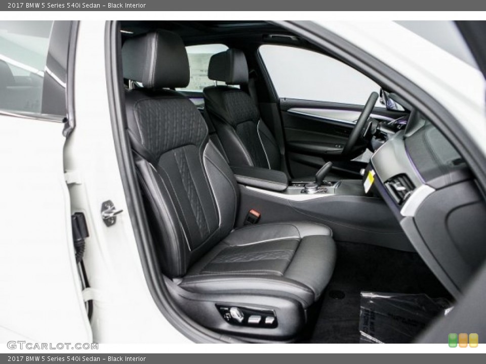 Black Interior Photo for the 2017 BMW 5 Series 540i Sedan #119325793