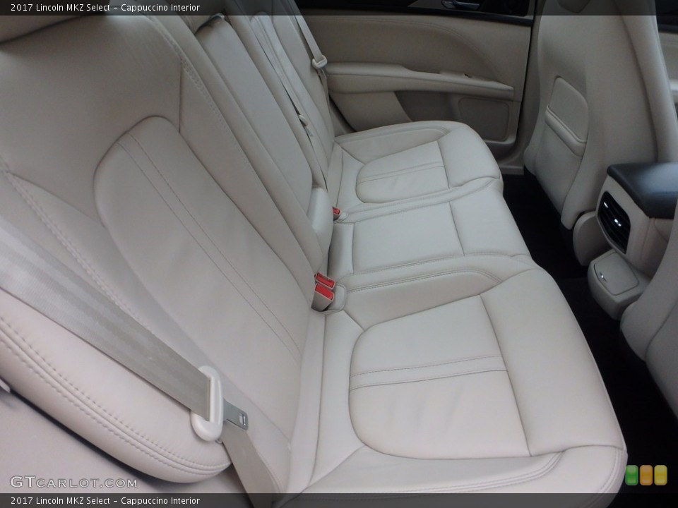 Cappuccino Interior Rear Seat for the 2017 Lincoln MKZ Select #119326841