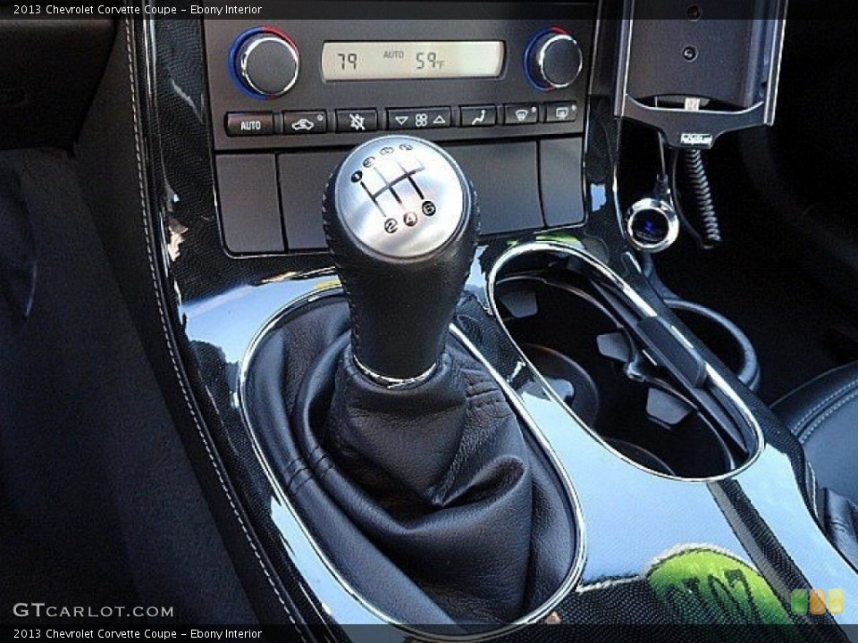 Ebony Interior Transmission for the 2013 Chevrolet Corvette Coupe #119326984