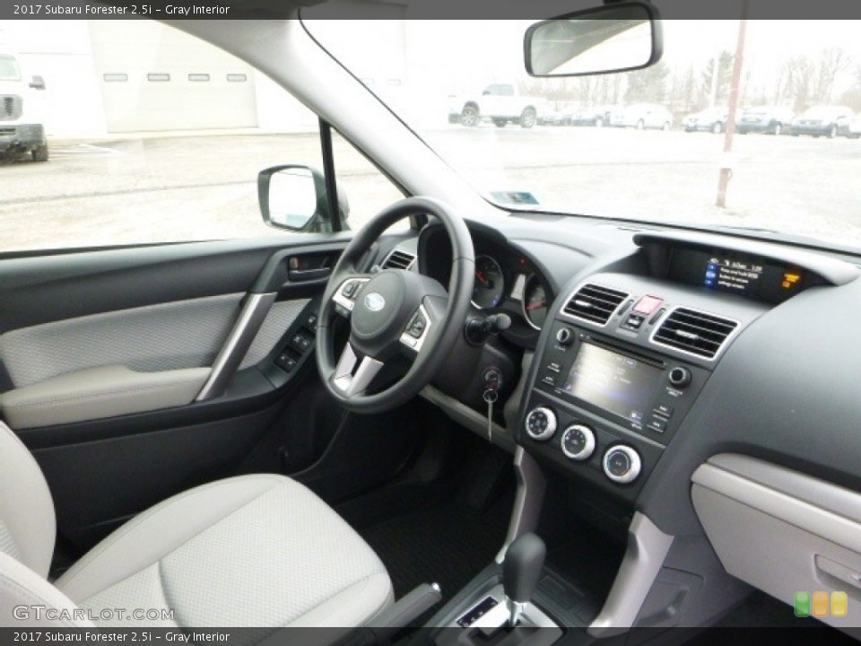 Gray Interior Dashboard for the 2017 Subaru Forester 2.5i #119329255
