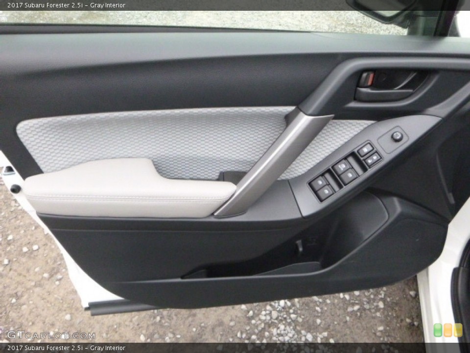 Gray Interior Door Panel for the 2017 Subaru Forester 2.5i #119329399