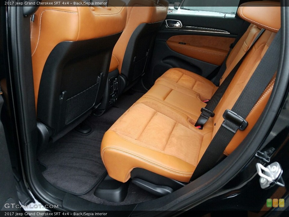 Black/Sepia 2017 Jeep Grand Cherokee Interiors