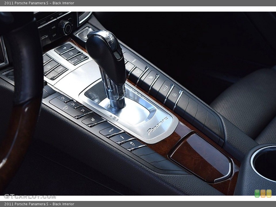 Black Interior Transmission for the 2011 Porsche Panamera S #119339763