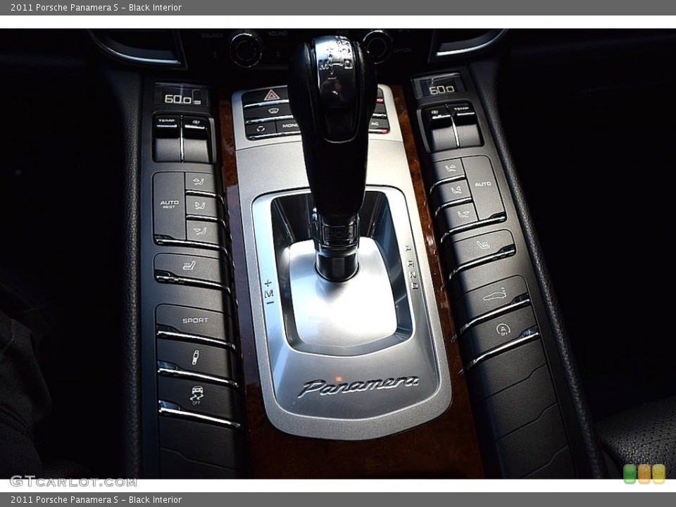 Black Interior Transmission for the 2011 Porsche Panamera S #119340333