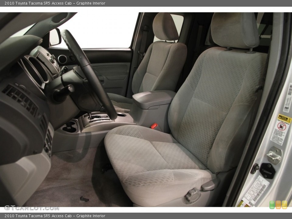 Graphite Interior Photo for the 2010 Toyota Tacoma SR5 Access Cab #119340537